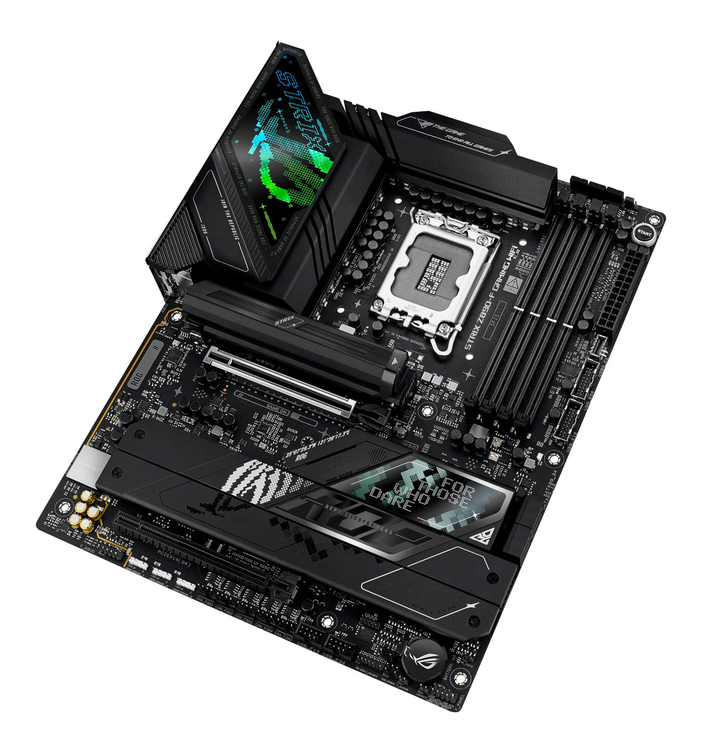 ASUS ROG Strix Z790-E Gaming WiFi 6E LGA 1700(Intel 14th,13th&12th Gen) ATX gaming motherboard(PCIe 5.0, DDR5,18+1 power stages,2.5 Gb LAN,Thunderbolt 4,5xM.2, 1xPCIe 5.0 M.2,Front panel USB 3.2 port)