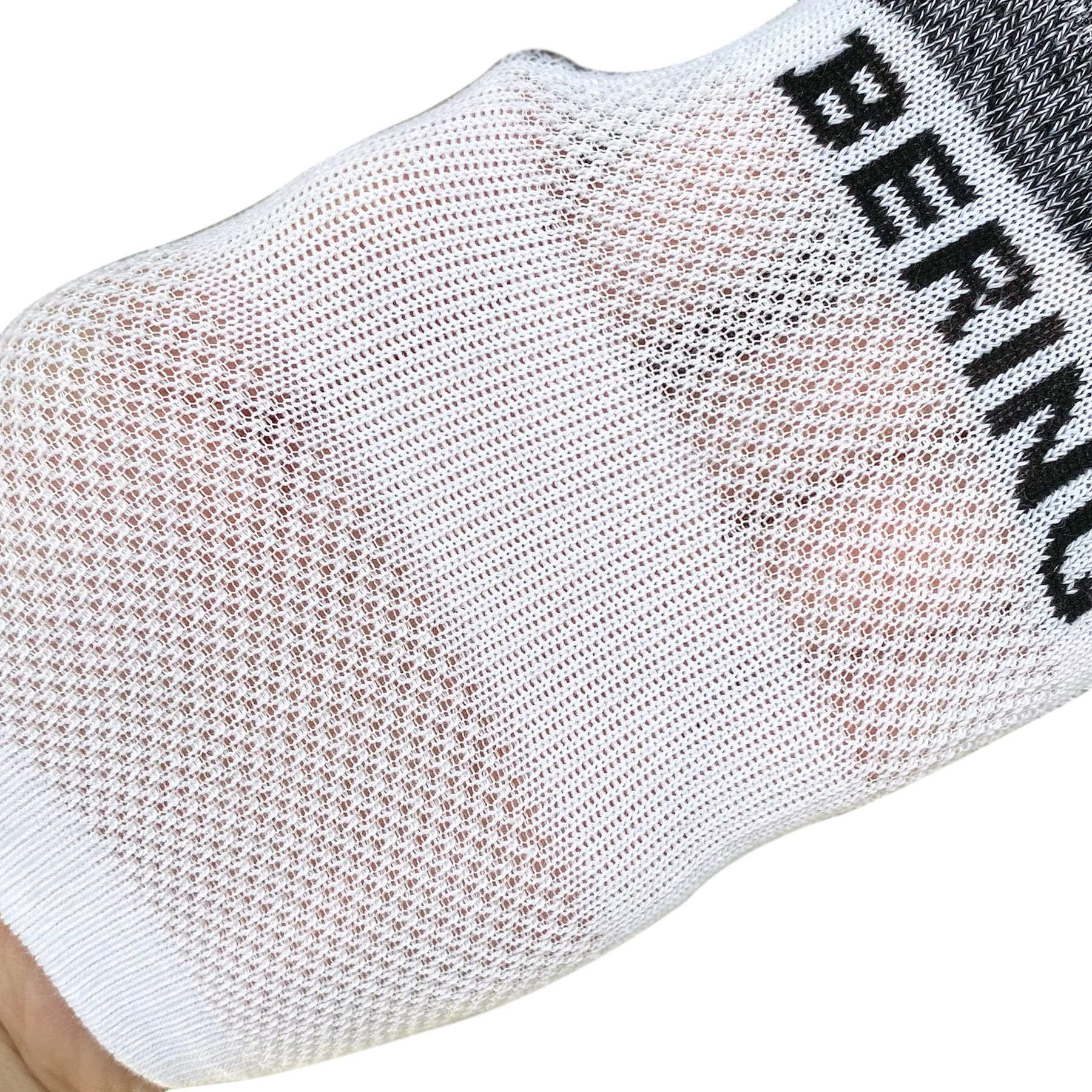 BERING Kids' Athletic Cushion Ankle Socks 6 Pairs Low Cut Heel Tab for Youth Big Boys Girls