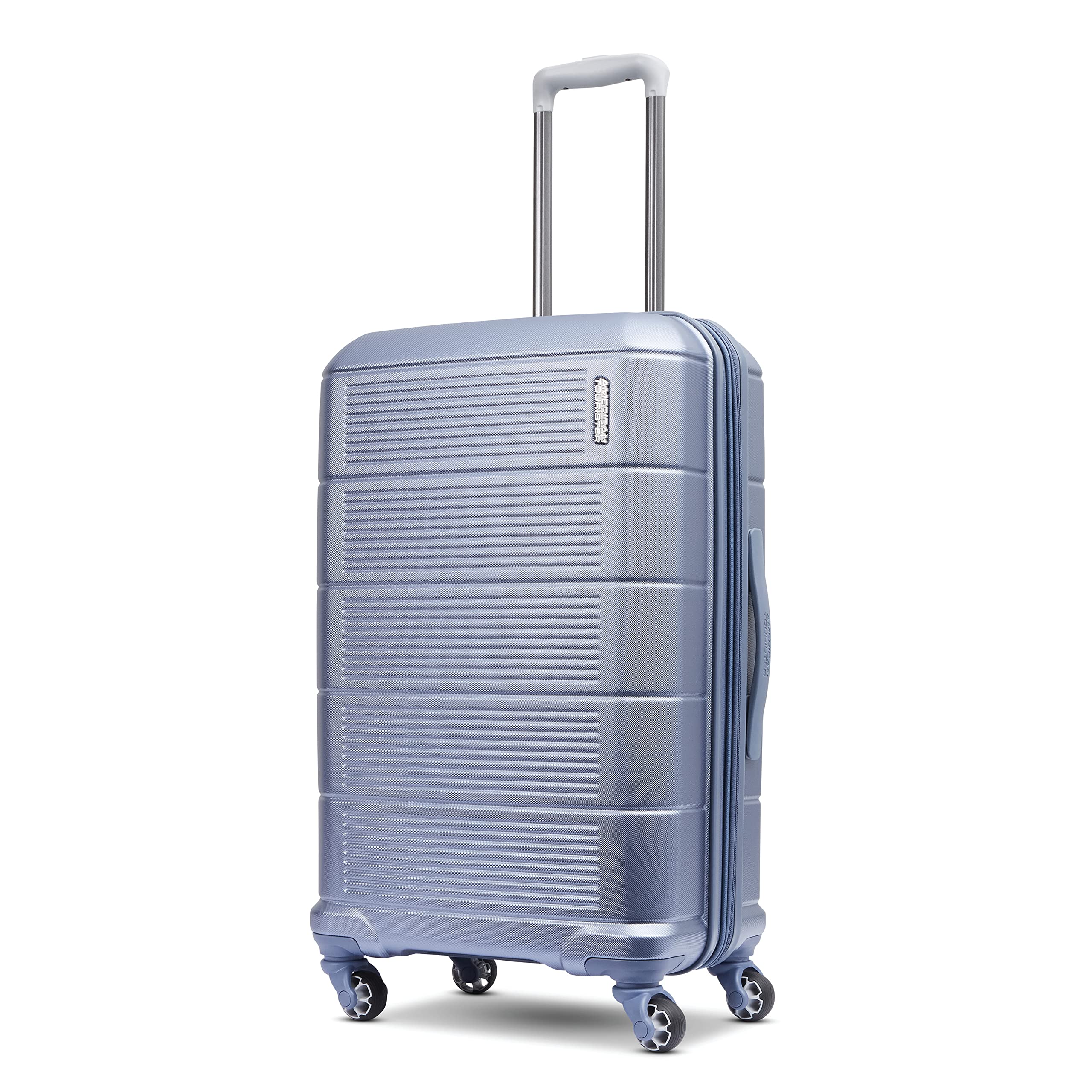 American Tourister Stratum 2.0 Expandable Hardside Luggage with Spinner Wheels, 2-Piece Set 20/28, Blue