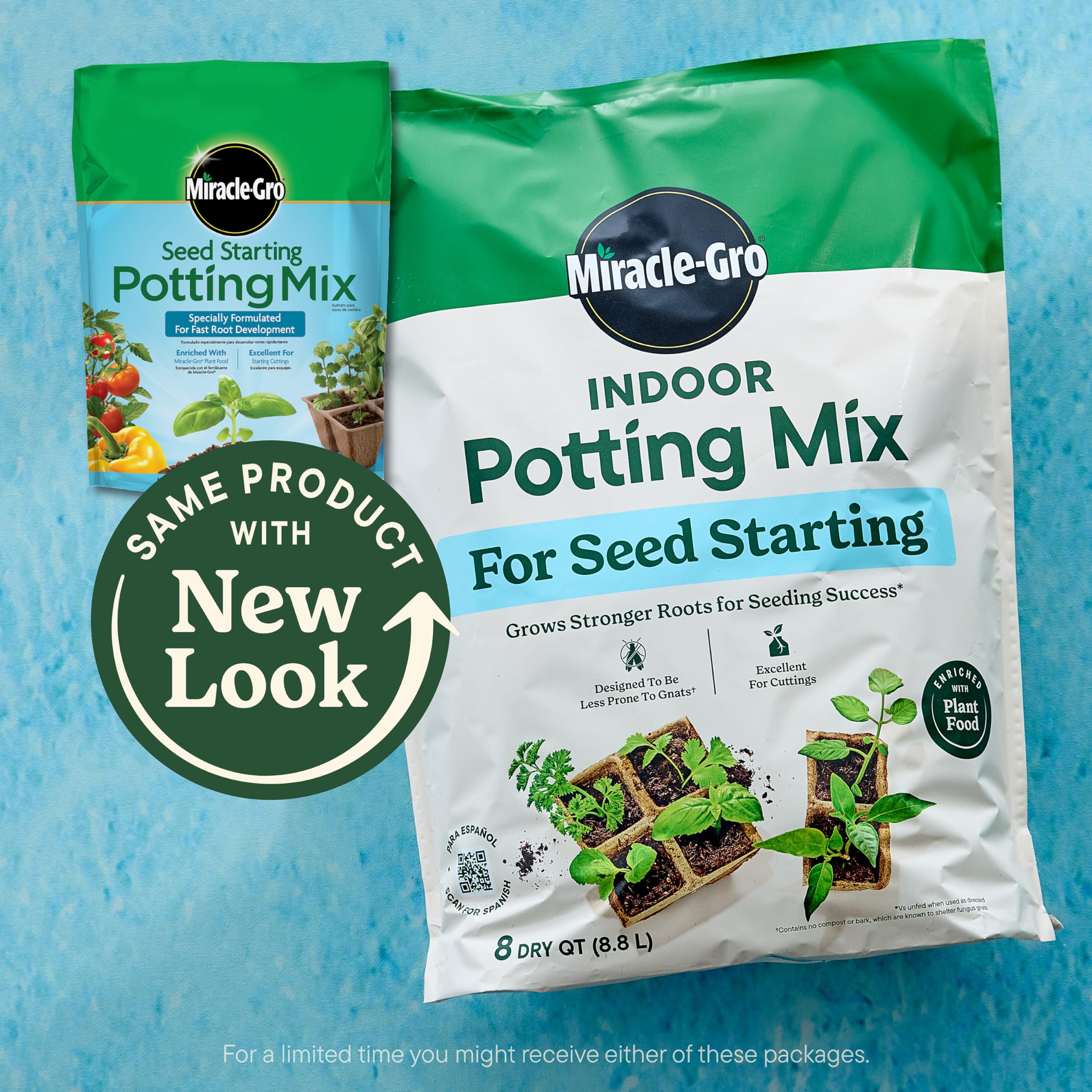 Miracle-Gro Seed Starting Potting Mix, 8 qt.