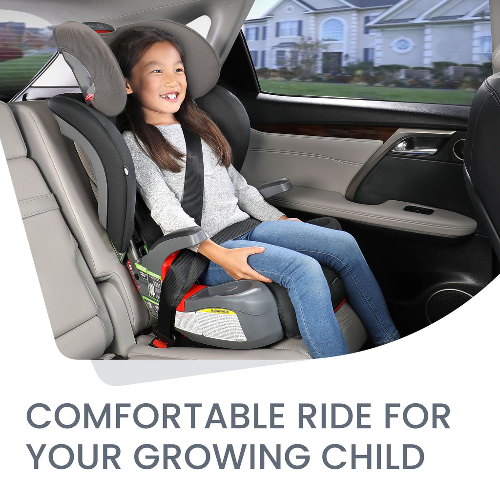 Britax Grow with You ClickTight Harness-2-Booster Car Seat, 2-in-1 High Back Booster, Black Contour