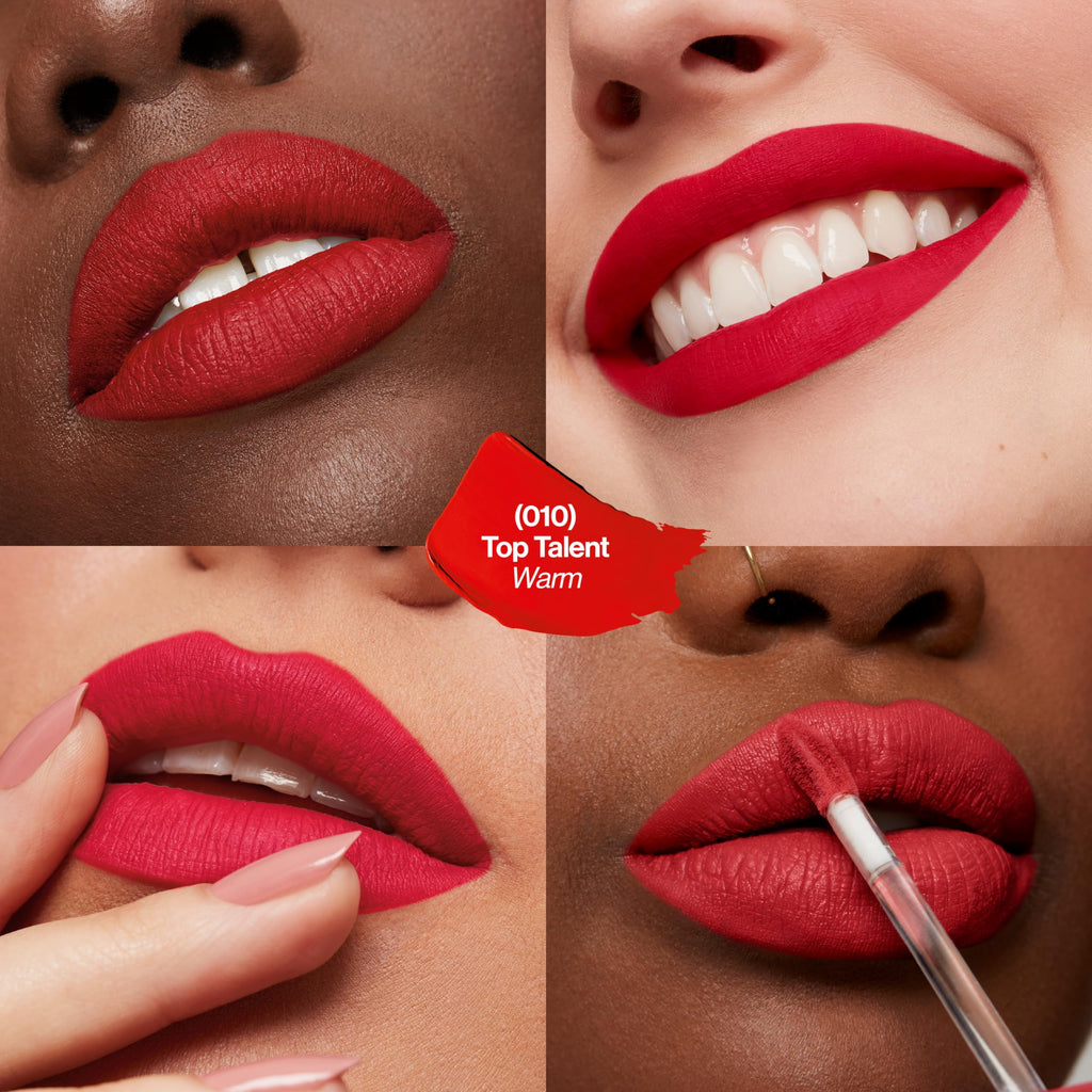 Revlon ColorStay Limitless Matte Liquid Lipstick, Vegan Formula, No-Budge, Longwear Lip Color, Long Lasting, Lightweight/Comfortable, Waterproof, 001 Beauty Sleep, 0.17 fl oz