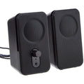 Amazon Basics AC-Powered Computer Speakers for Desktop or Laptop PC with Volume Control, Headphone Jack, Black (US Version)