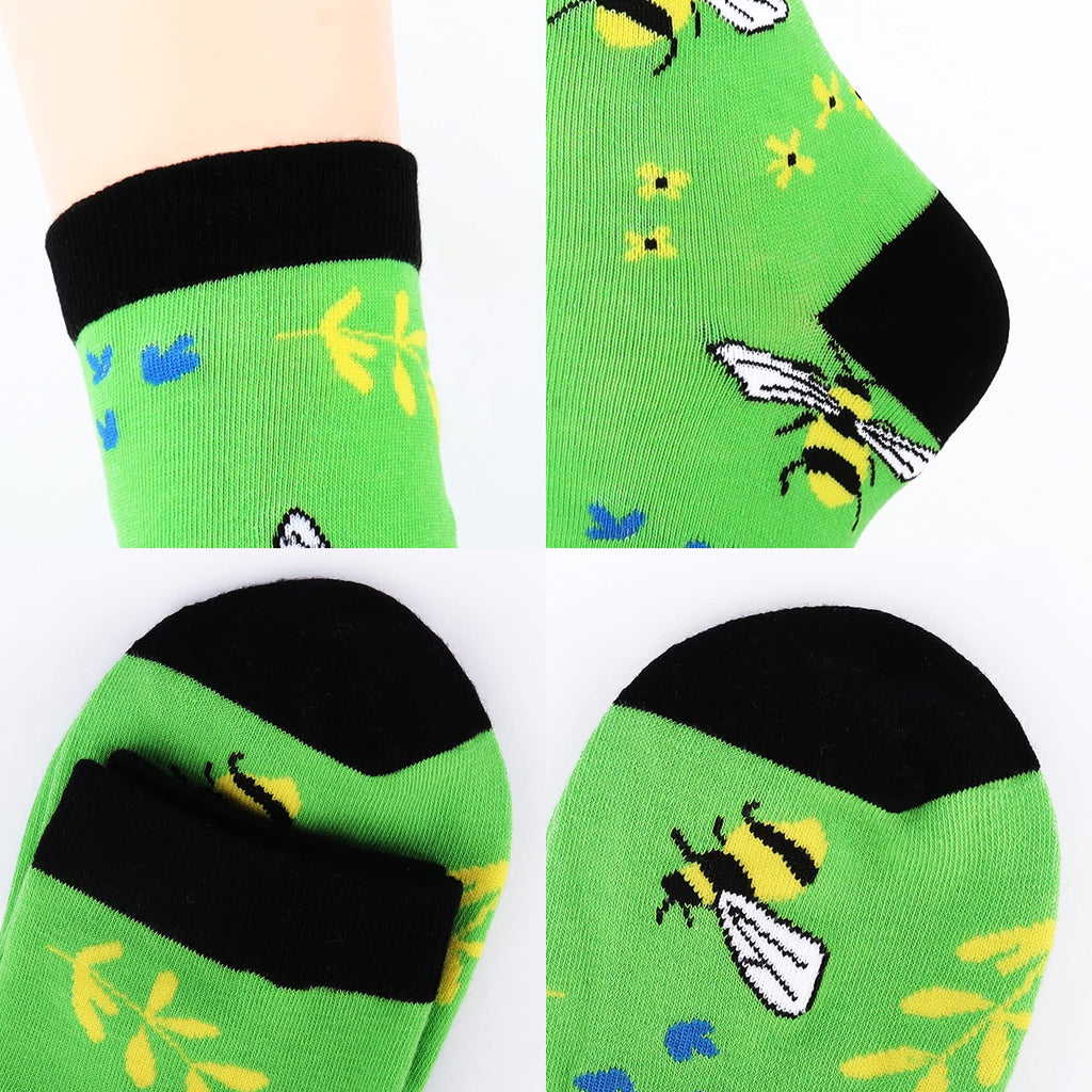 Jeasona Women's Cute Socks Funny Christmas Birthday Gifts for Women Mom Teenage Girls
