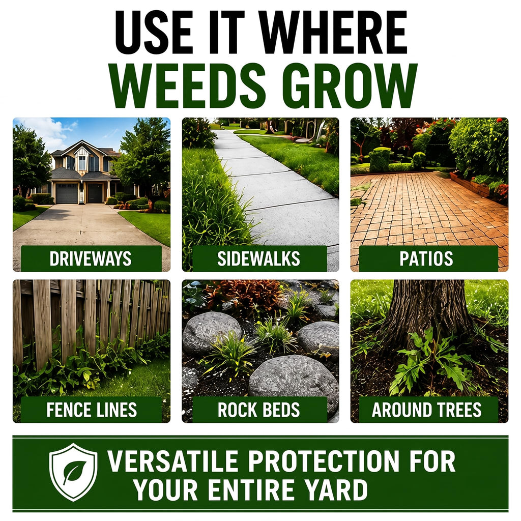 Natural Armor Weed and Grass Killer All-Natural Concentrated Formula. Contains No Glyphosate (16 Ounce Pint)