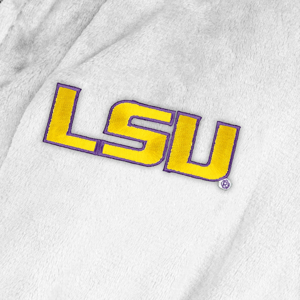 Northwest NCAA Adult Unisex Silk Touch Bathrobe, Officially Licensed Loungewear, Soft Plush Polyester