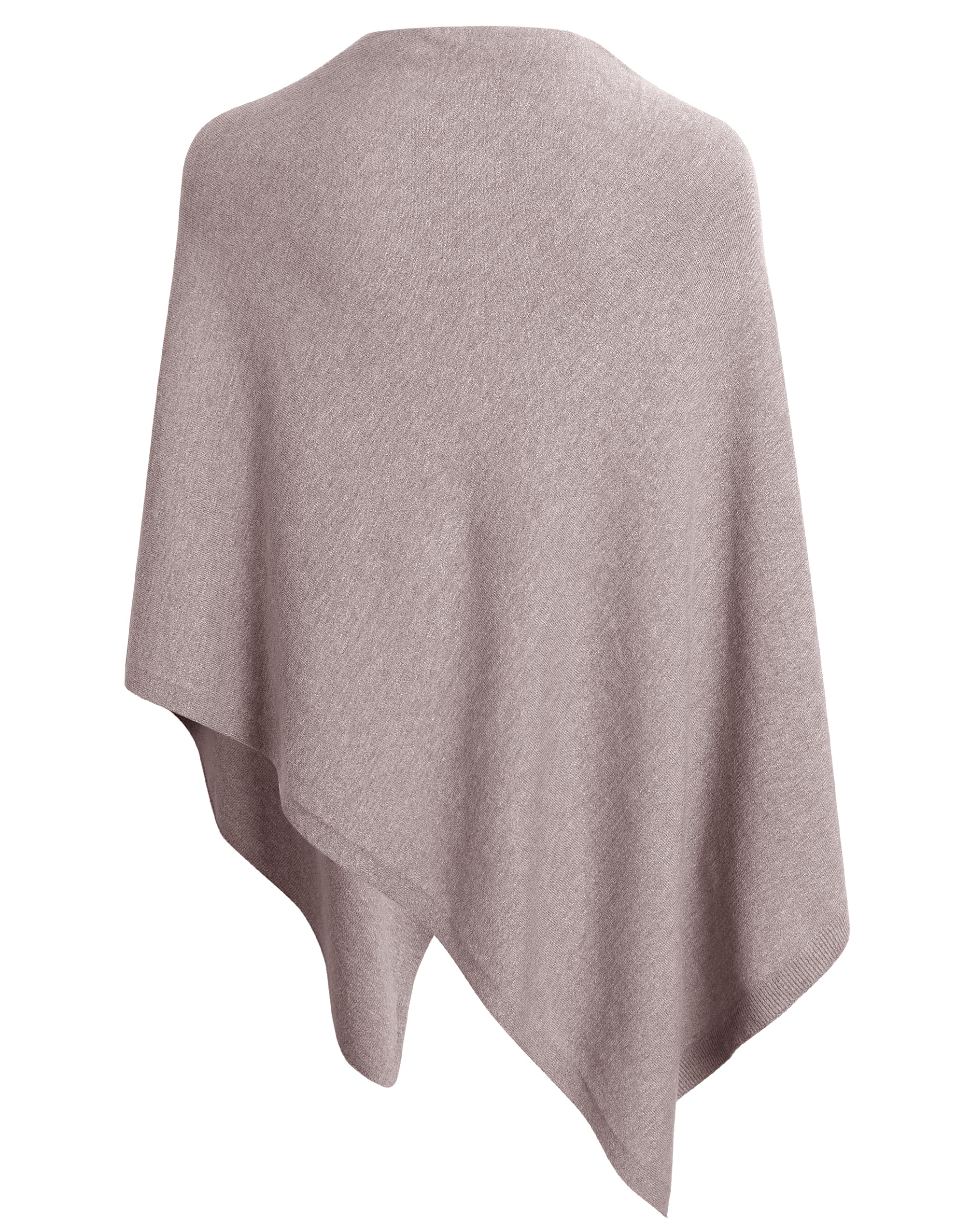 PULI Women's Versatile Knitted Shawls Scarf Poncho Sweater with Buttons Lightweight Spring Summer Fall Wraps