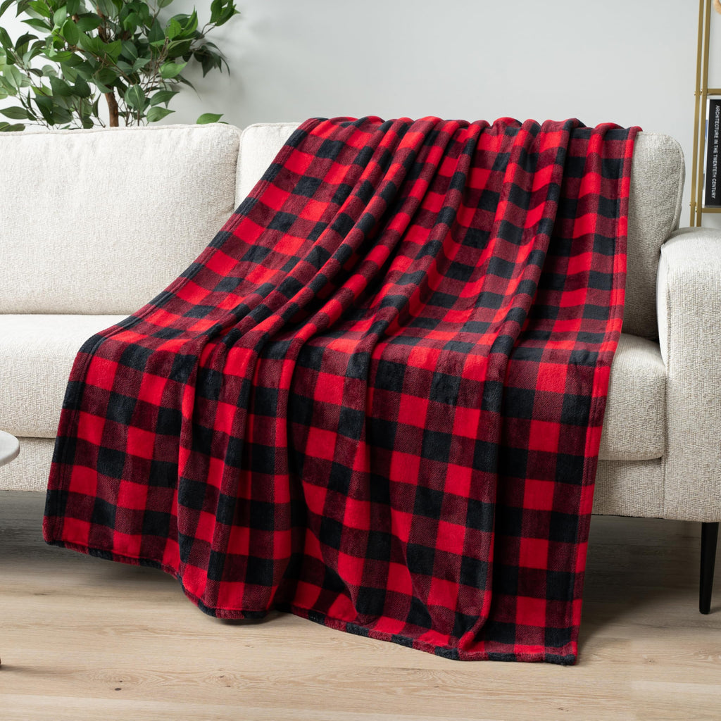 Pavilia Patriotic Blanket - American National Flag Throw Blanket for Sofa Couch Bed, Soft Microfiber Fleece Reversible, USA Military Veteran July 4th Gift - 50 x 60 Inches