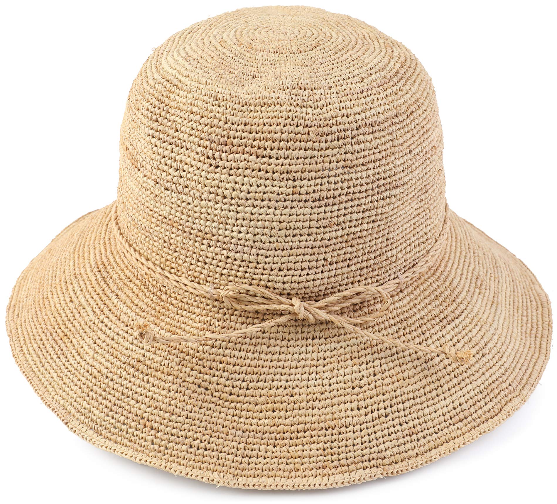 Women's Bucket Hats Fashion Womens Summer Beach Sun Straw Hat