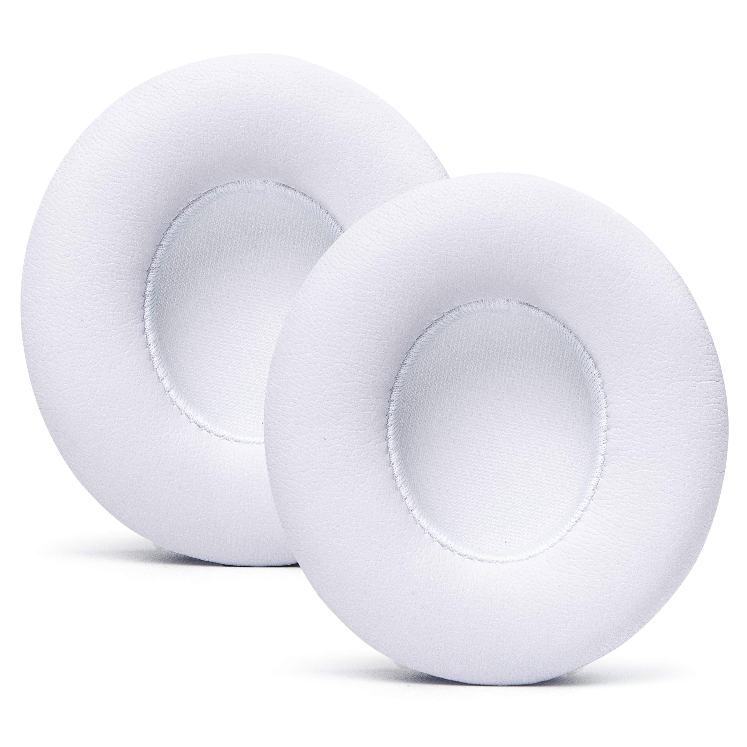 WC Extra Thick Replacement Earpads for Beats Solo 2 & 3 by Wicked Cushions - Ear Pads for Beats Solo 2 & 3 Wireless ON-Ear Headphones - Soft Leather, Luxury Memory Foam, Strong Adhesive | 90's Black