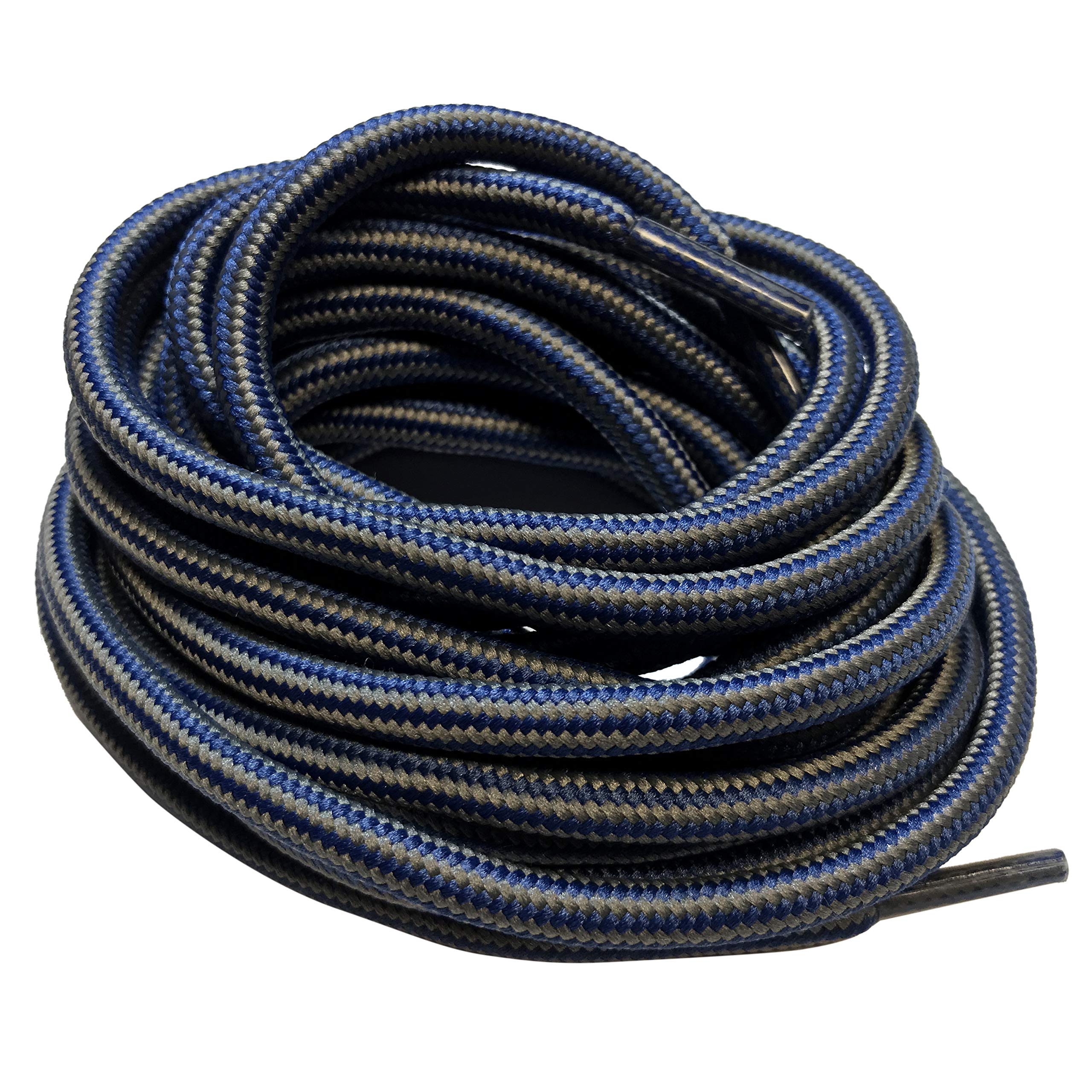 B&Q 3 Pairs Heavy Duty Round Boot Laces Shoelaces for Hiking Walking Construction Safety Work Boots Shoes