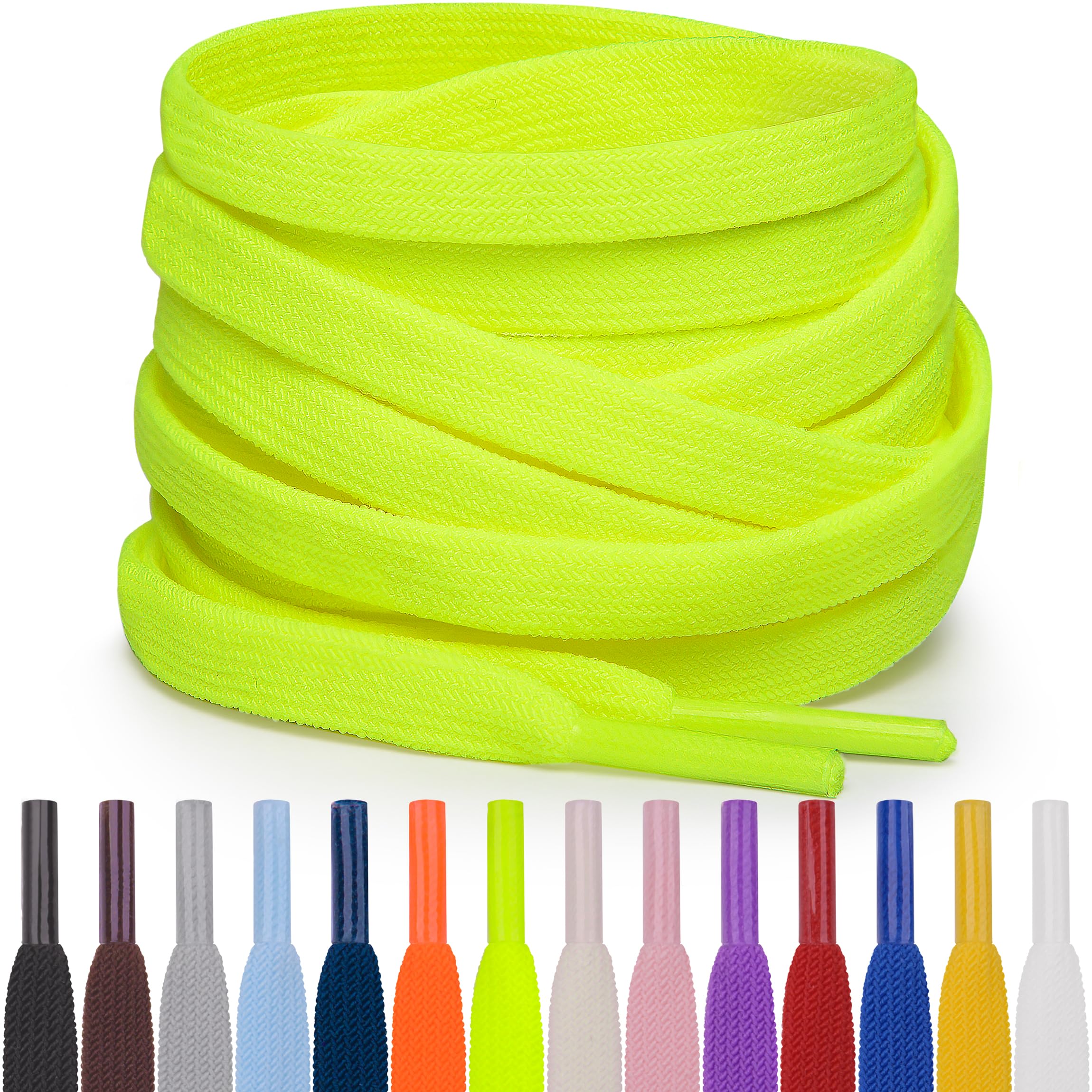 Miscly Flat Elastic Shoelaces