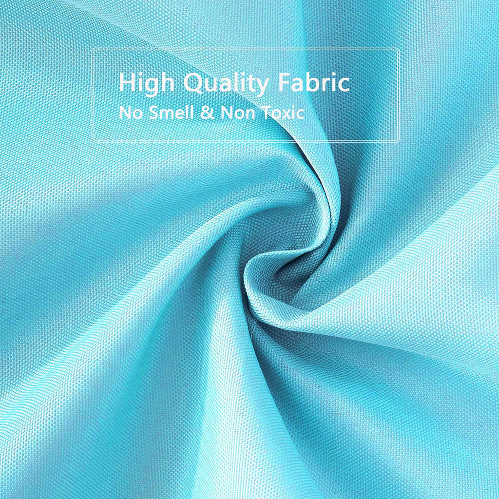LLSCL Fabric Shower Curtain Liner with Magnets, Waterproof Hotel Quality, 72 x 72 Machine Washable
