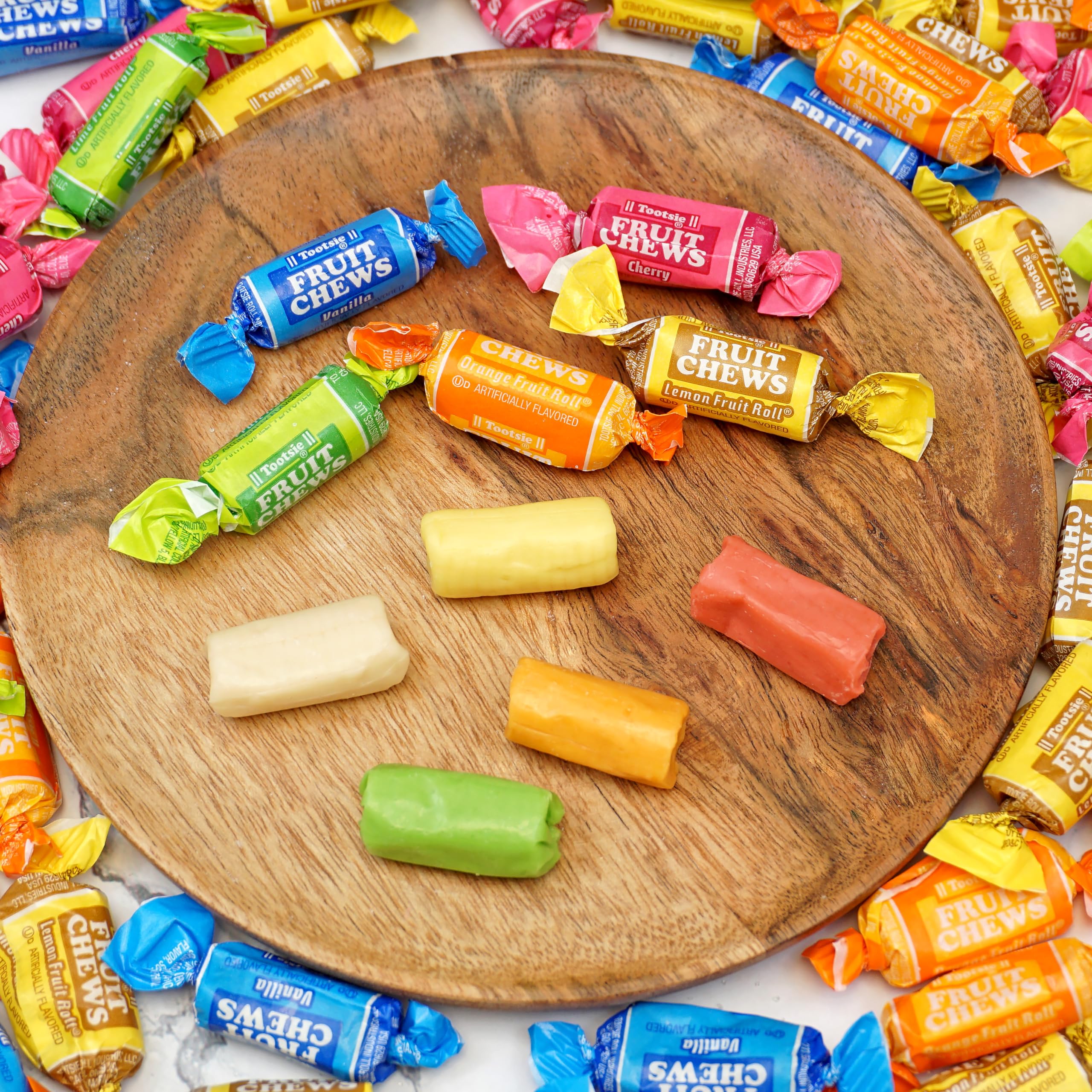 TootsieMidgees & Large Mix, 2lb Bulk Bag, Mini & Large Chocolate Bars, Individually Wrapped Bulk Candy, The Hampton Popcorn & Candy Company