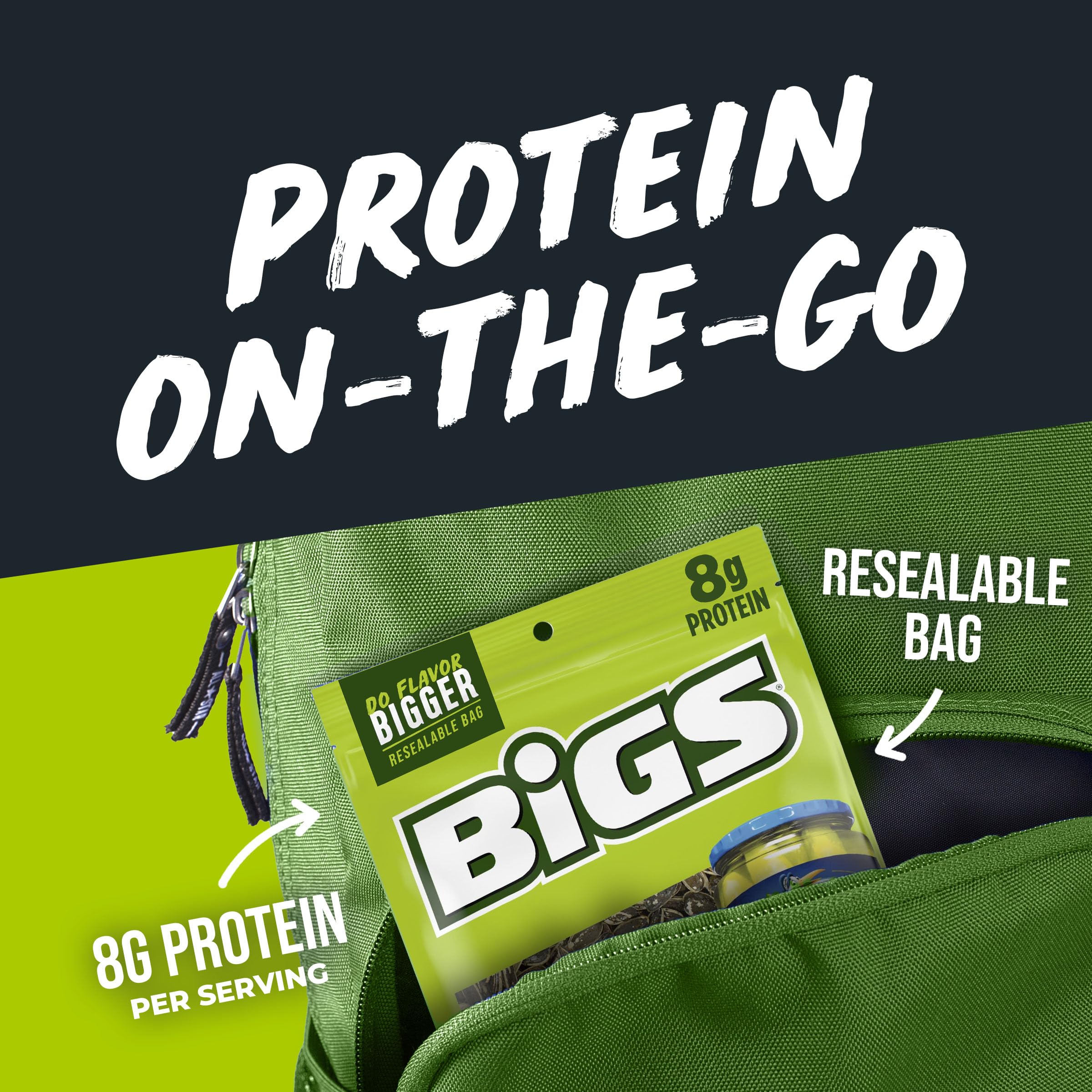 BIGS Sunflower Seeds, Vlasic Dill Pickle Flavor, 5.35 oz.