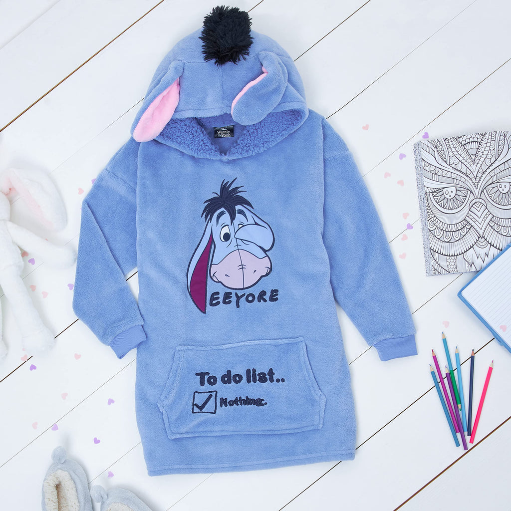 Disney Stitch Blanket Hoodie for Kids Cozy Fleece Wearable Blanket Stitch Gifts