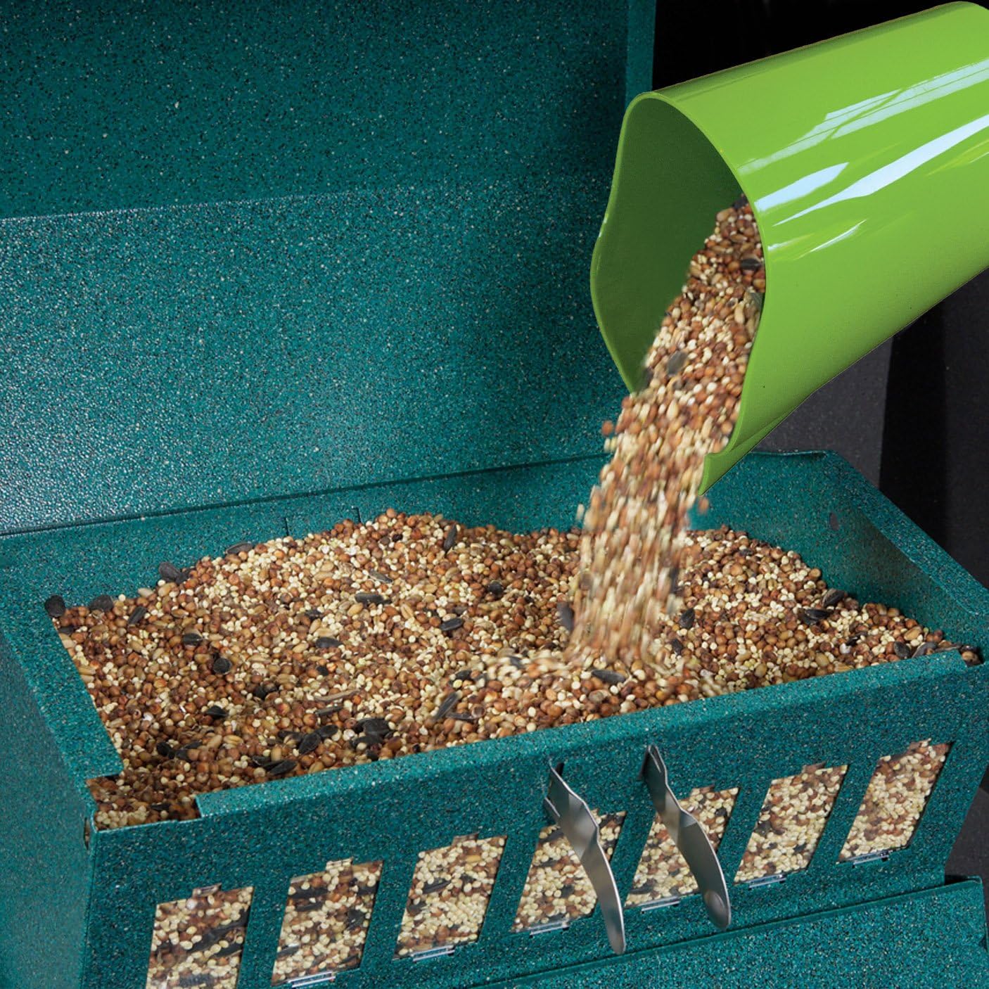 Woodlink Absolute II Squirrel Resistant Bird Feeder Model 7536, 12 lbs, Model:301045