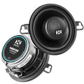 NVX NSP35 3.5" Car Speakers, 200W Max, 70W RMS, 2-Way Coaxial w/Silk Dome Tweeters & Built-in X-Overs, Easy to Install in Cars/Trucks/Doors (Pair)