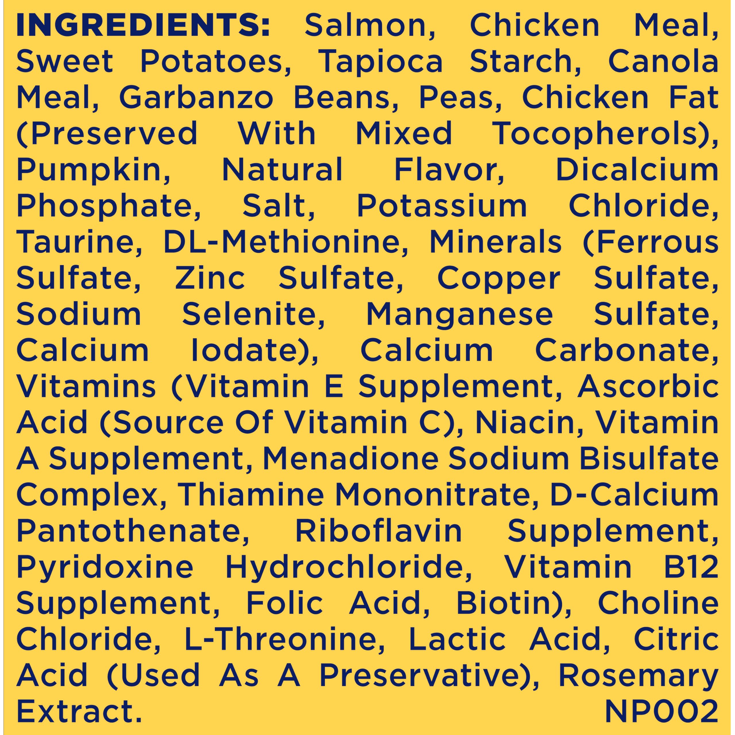 Nature's Recipe Grain Free Dry Dog Food, Salmon, Sweet Potato & Pumpkin Recipe, 4 lb. Bag