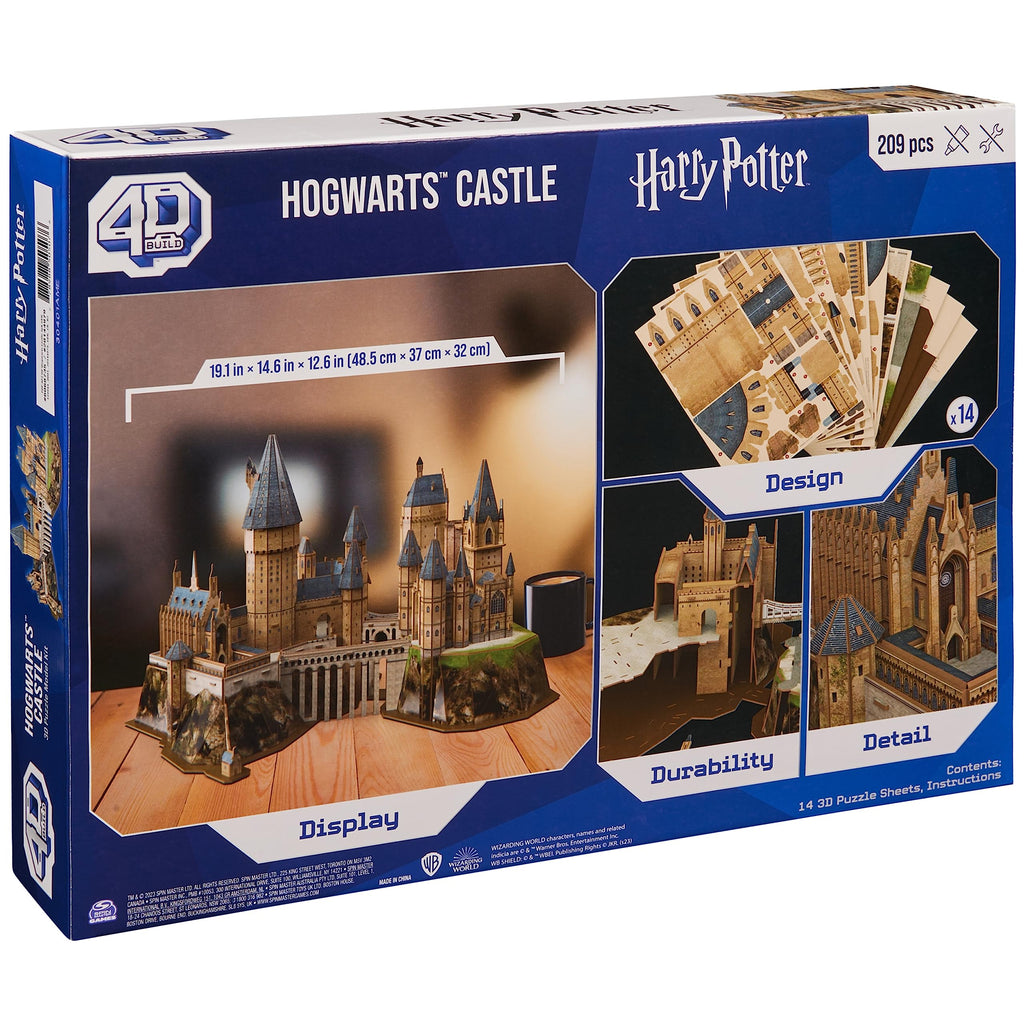 4D Build, Harry Potter Hogwarts Express 3D Model Kit, Harry Potter Collectibles & Desk Decor, Adult Puzzle, Building Toys, 181 Pieces, 3D Puzzles, Gift Ideas for Ages 12 & Up