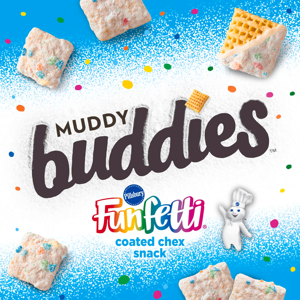 Chex Mix Muddy Buddies, OREO Cookies and Cream Snack Mix, 9 oz