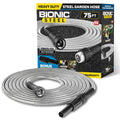 BIONIC STEEL 3Ft Short Garden Hose, 3 Ft x 5/8 In. Connector Hose for Reel, Leak Proof Connection, Heavy Duty, Non Kinking, Flexible, Hose Extension