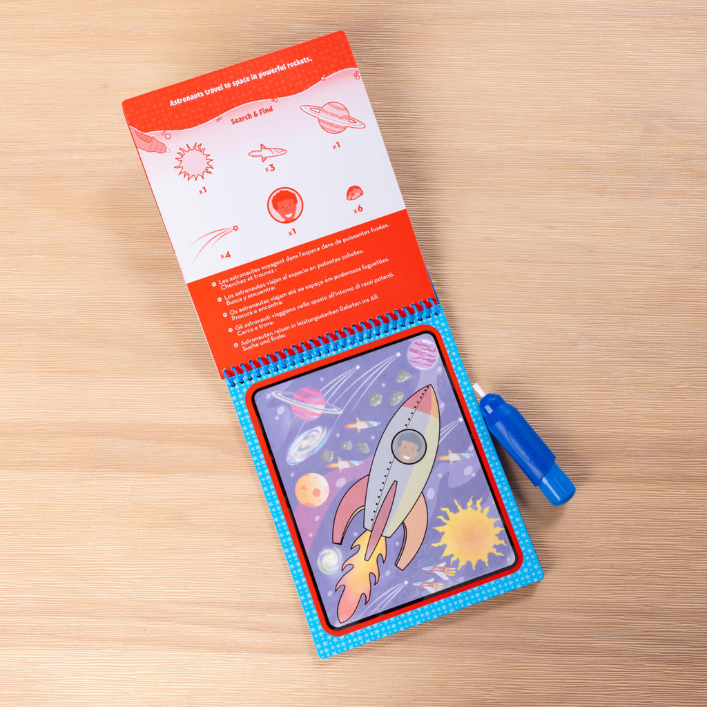 Melissa & Doug On The Go Water Wow! Reusable Water-Reveal Activity Pad – Adventure