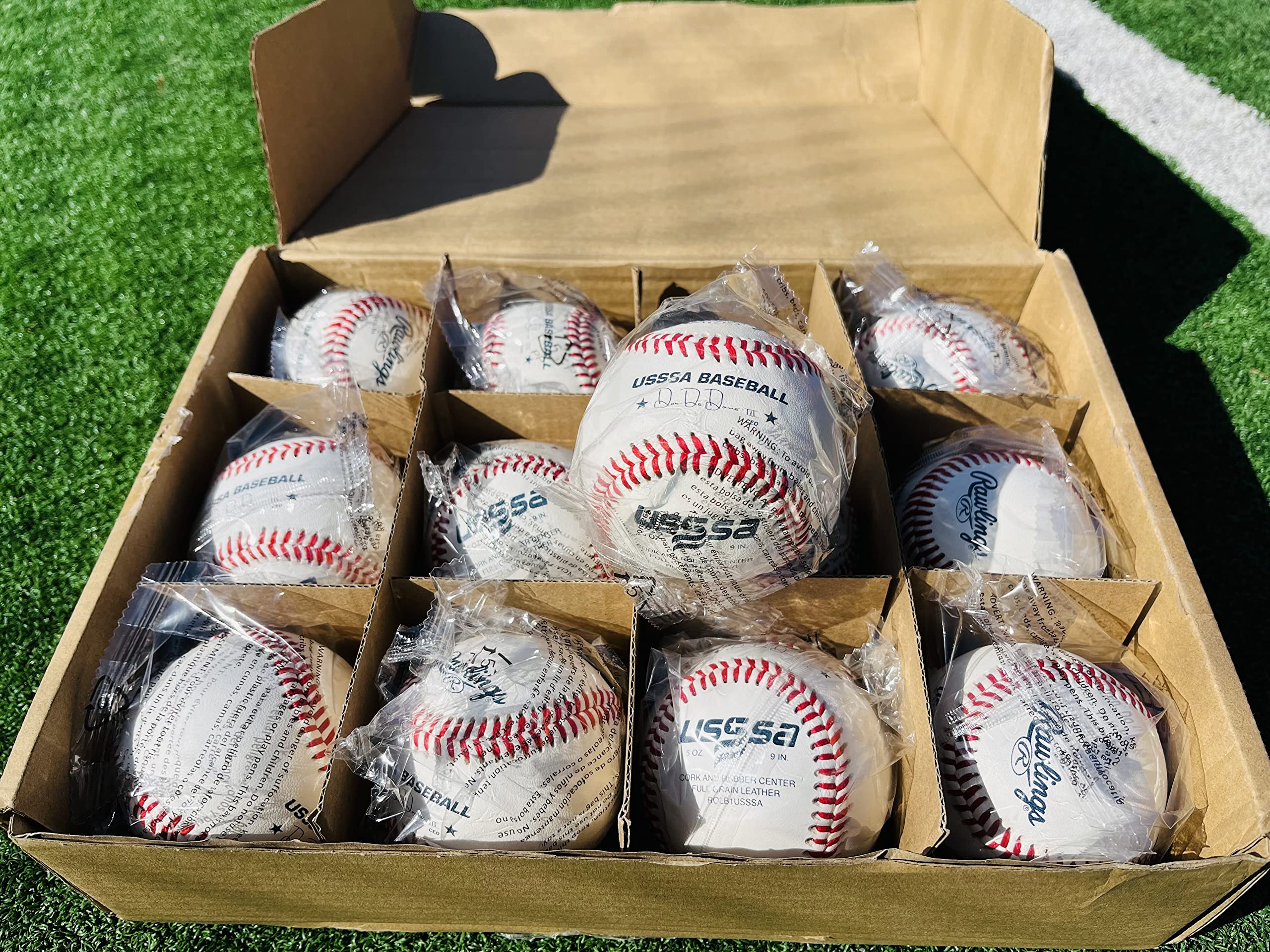 Rawlings | USSSA Baseballs | Competition Grade | ROLB1USSSA | Youth/14U | Multiple Count Options