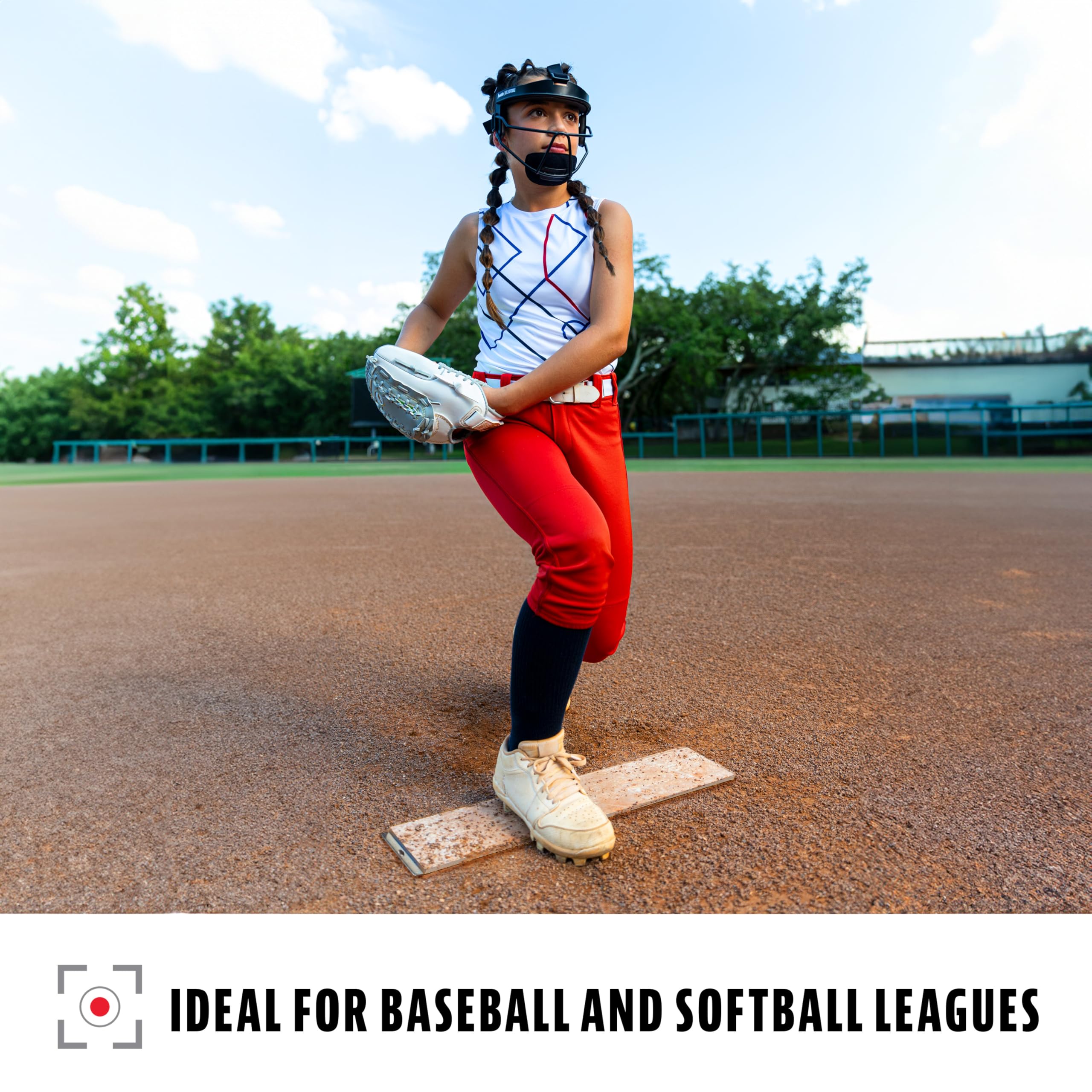 Franklin Sports Pitcher's Rubber - Softball + Baseball Pitching Rubber - Portable Mound - Indoor + Outdoor Pitchers Plate - 18" or 24"