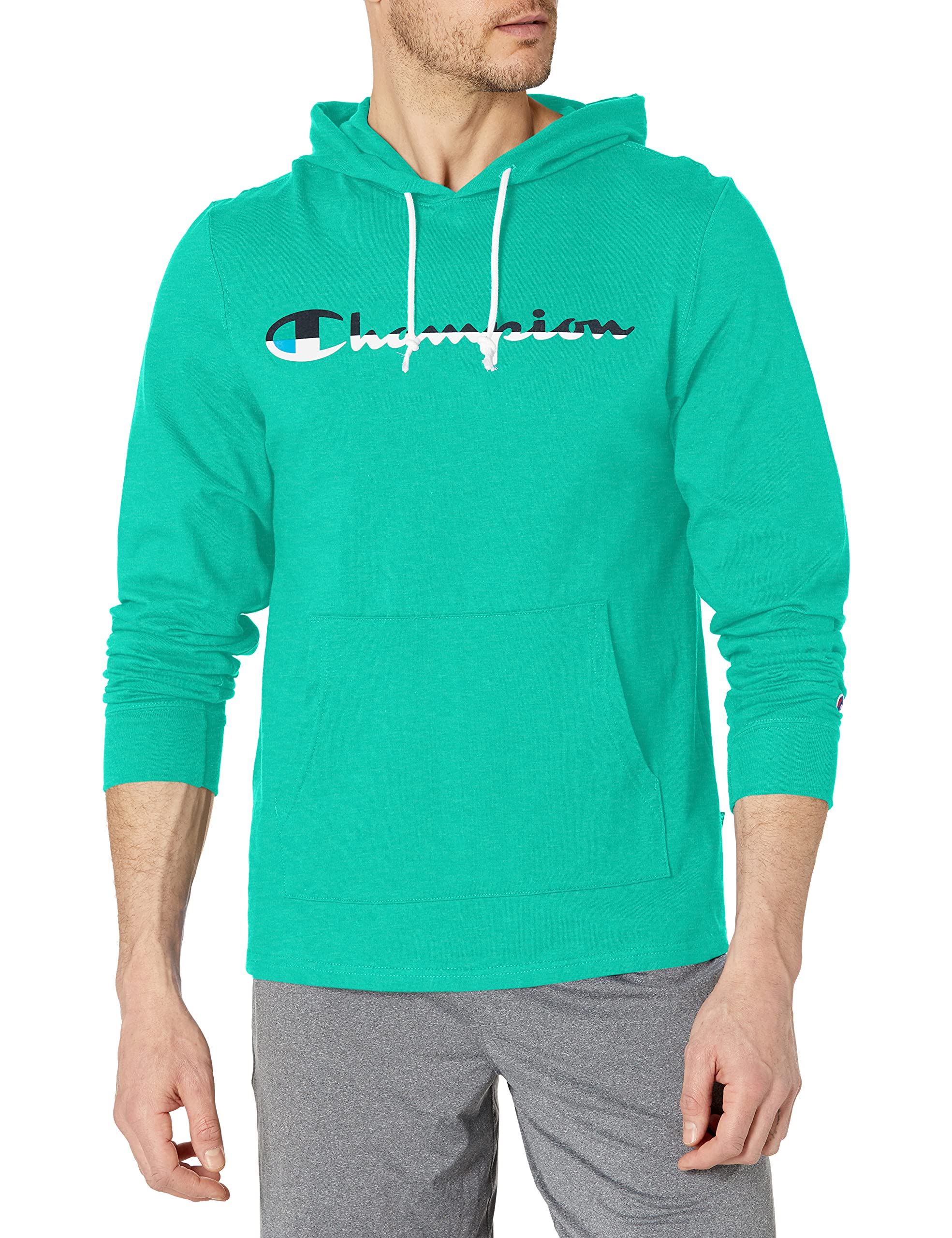 Champion Men's Long Sleeve T-shirt Hoodie (Retired Colors)