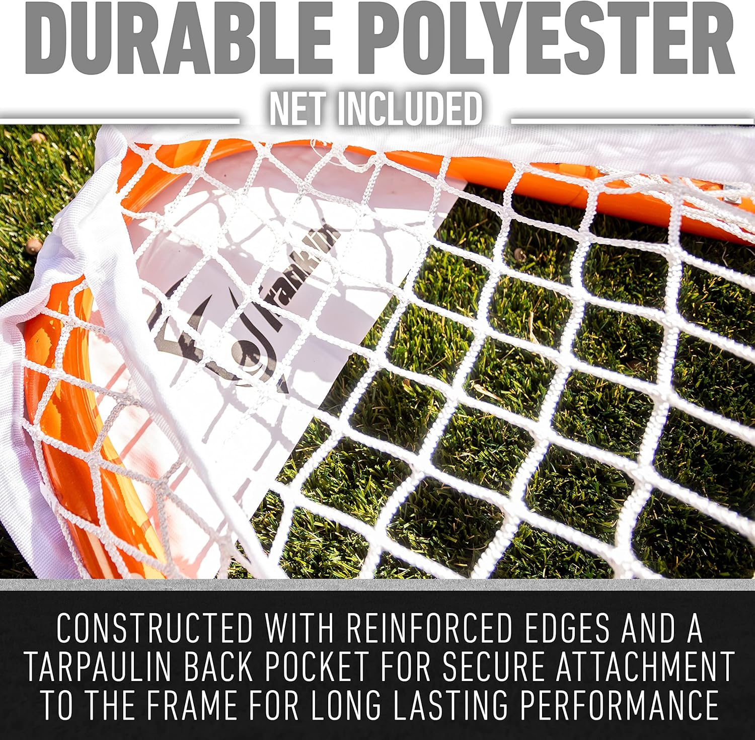 Franklin Sports Official Quikset Lacrosse Goal - 6' x 6'