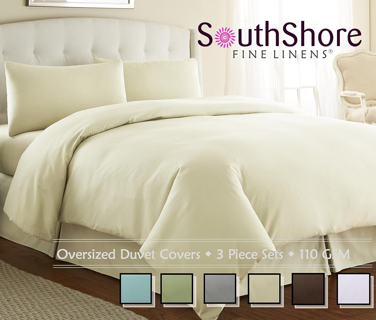 Tropic Leaf Duvet Cover Set