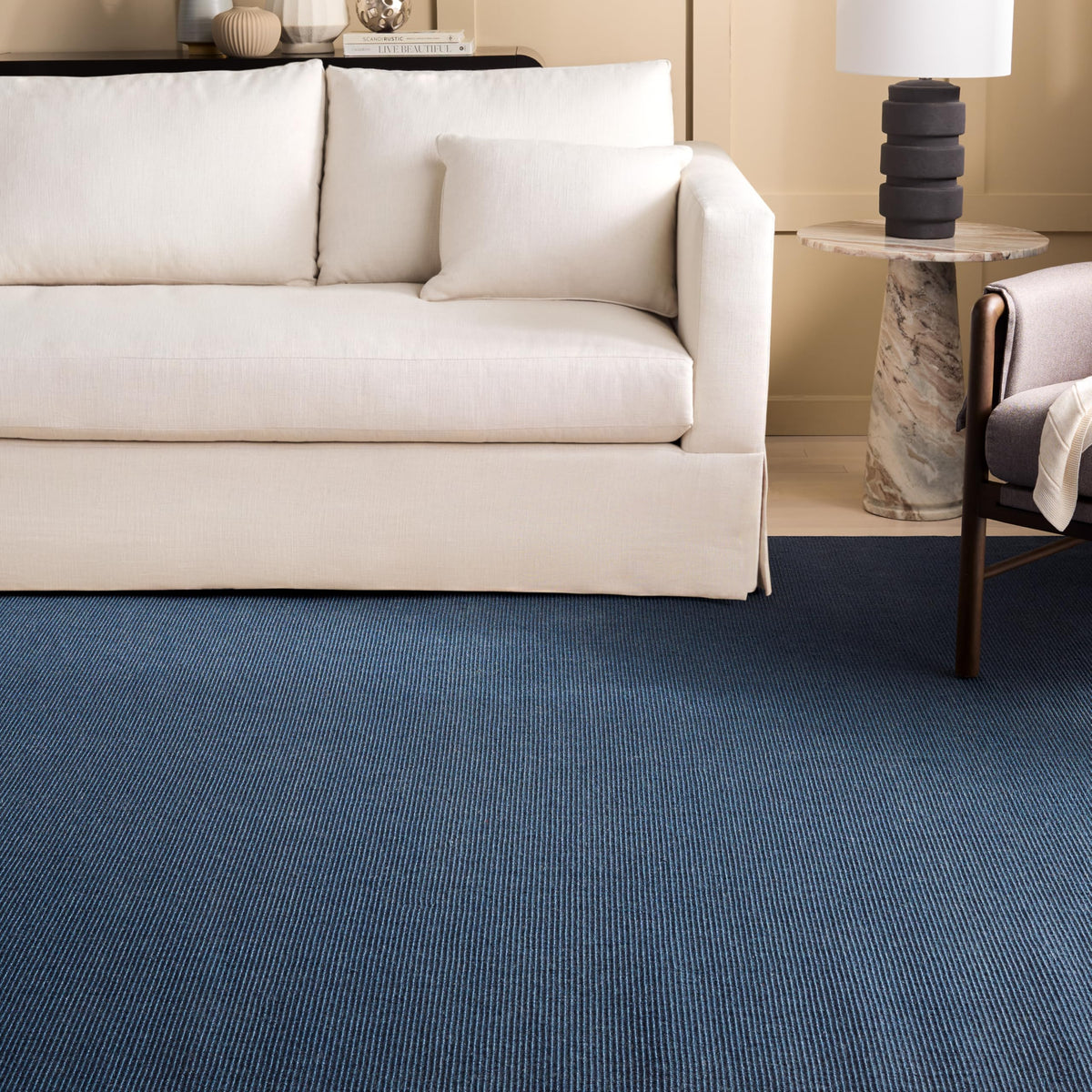 Martha Stewart x SAFAVIEH Area Rug Collection - 1'9" x 2'10", Beige & Ivory, Sisal & Jute, Farmhouse Style, Ideal for Living Room, Bedroom, Office, Dining Space (MSR9501C)