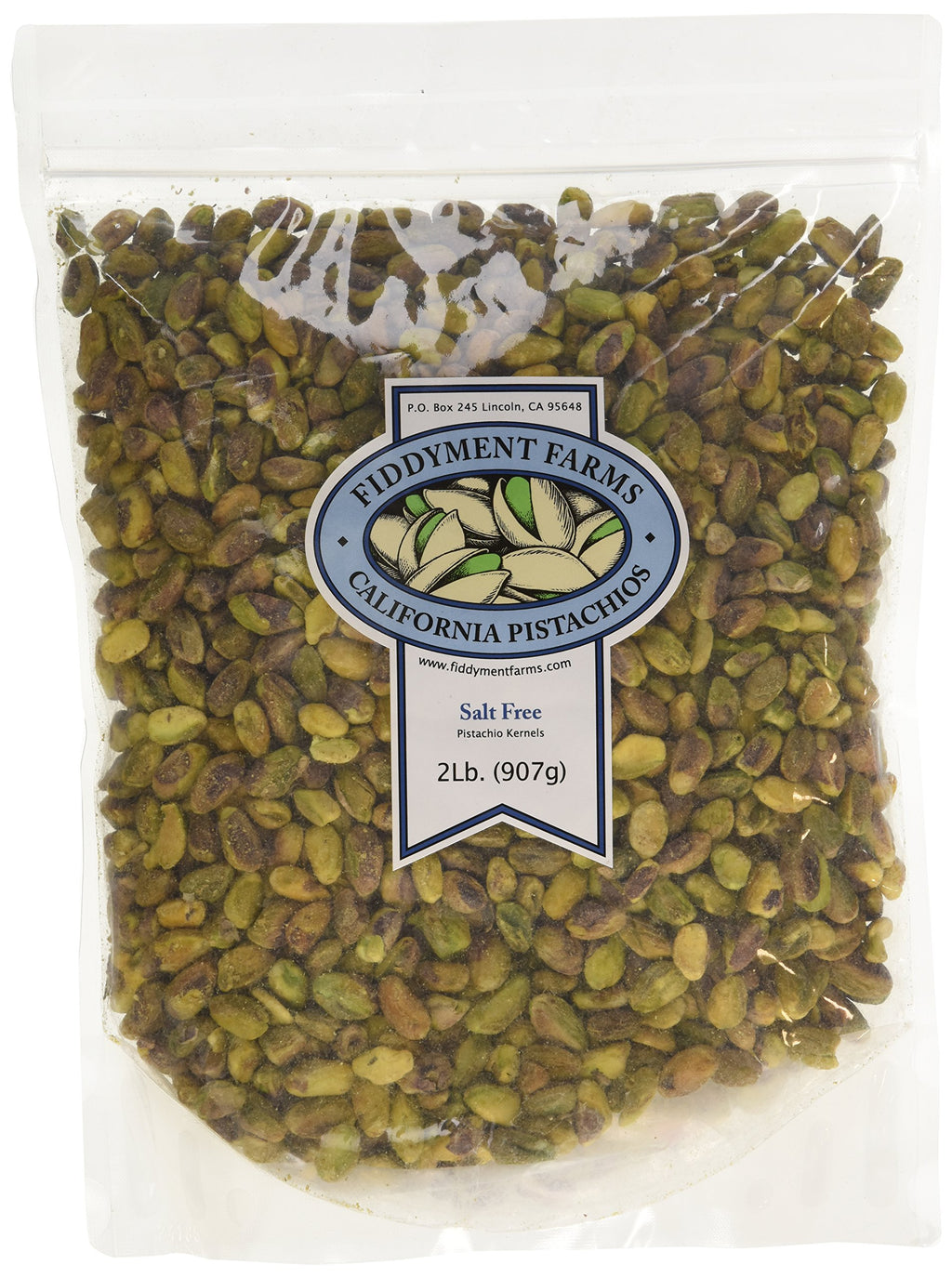 Fiddyment Farms 1 Lb Unsalted Pistachio Kernels
