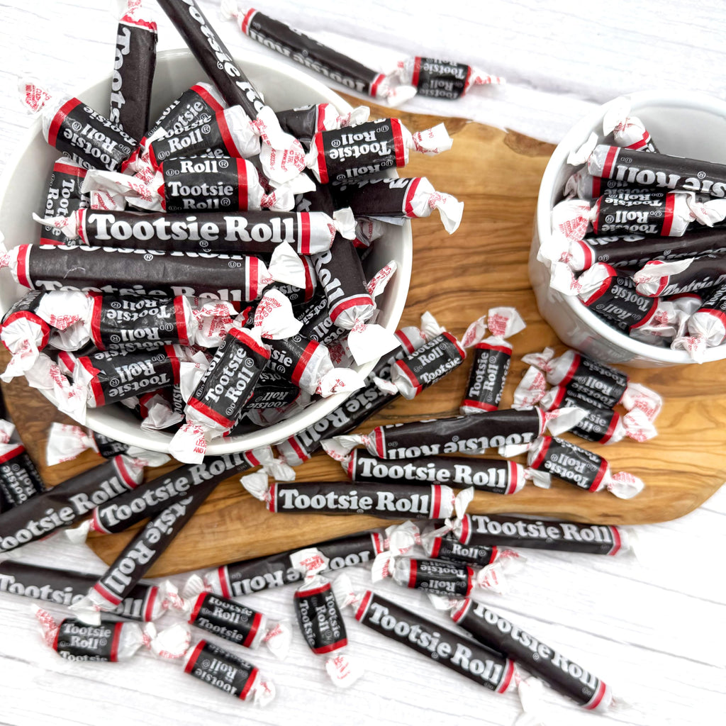 TootsieMidgees & Large Mix, 2lb Bulk Bag, Mini & Large Chocolate Bars, Individually Wrapped Bulk Candy, The Hampton Popcorn & Candy Company