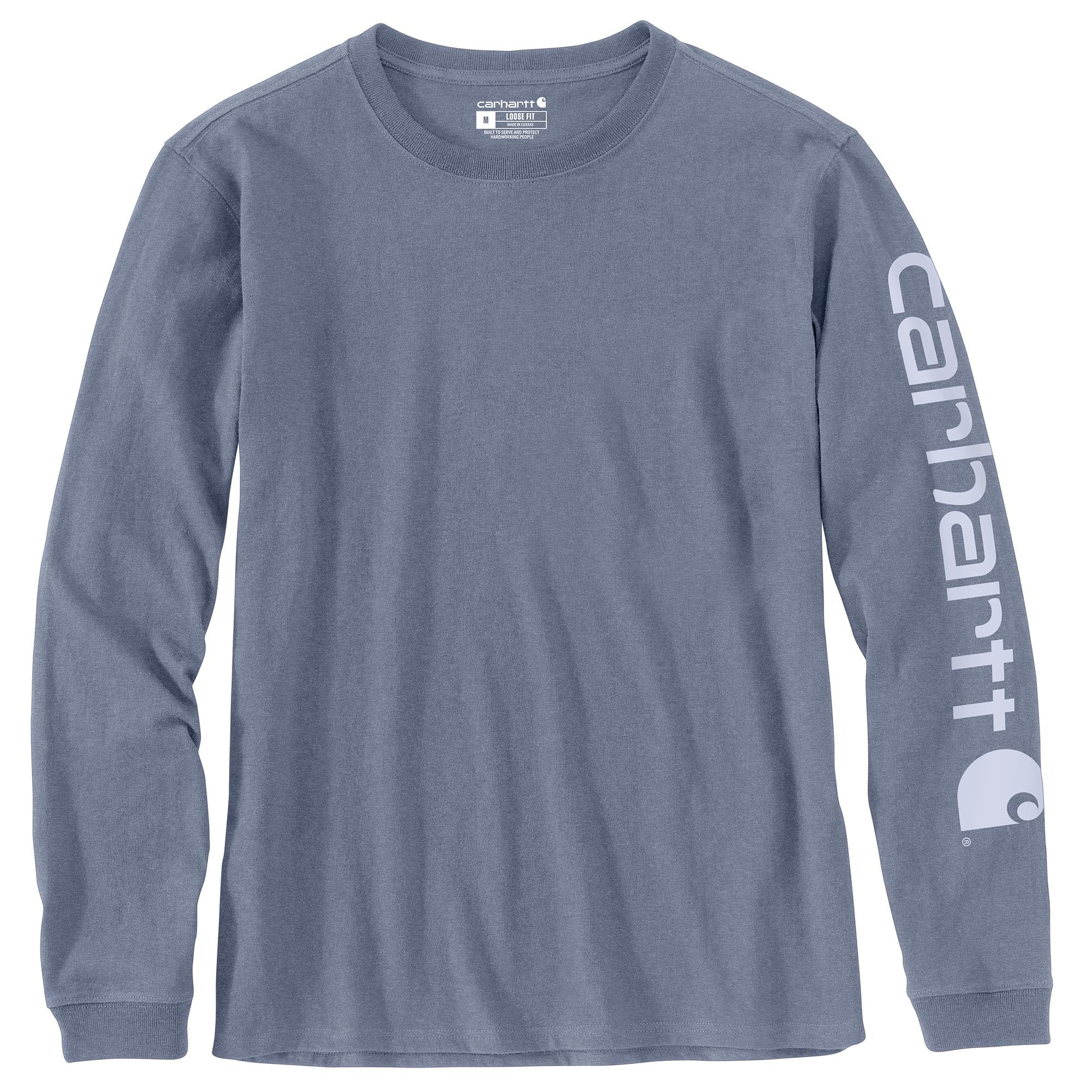 Carhartt Women's Dearborn Loose LS Logo T-Shirt