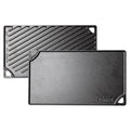Lodge Reversible Cast Iron Grill/Griddle Pan 16.75 x 9.5 - Pre-Seasoned Dual-Sided Double Burner for BBQ, Eggs, Pancakes, Burgers - PFAS Free Cookware - Flat Top Plate for Oven, Grill, & Campfire