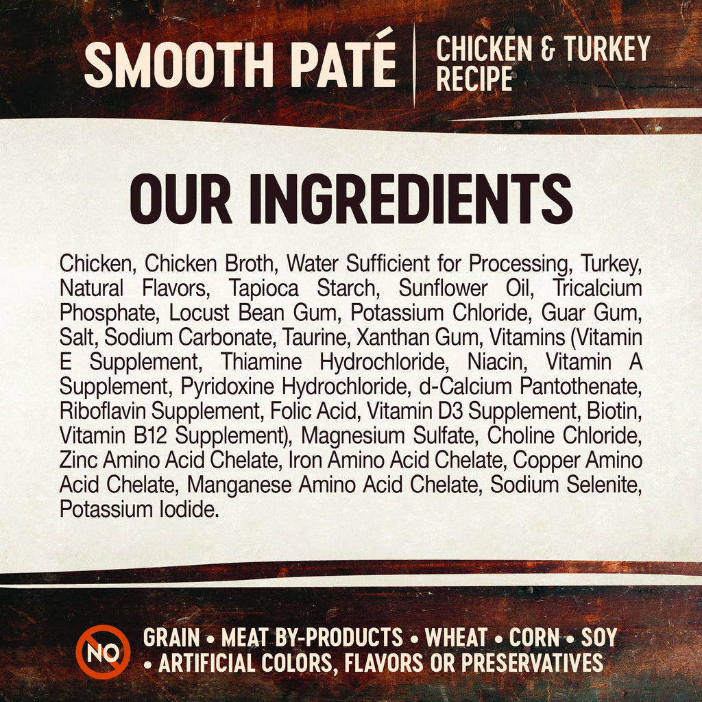 Wellness CORE Tiny Tasters Pate Adult Wet Cat Food, Natural, Protein Rich, Grain Free, Chicken Recipe, 1.75 oz, Pack of 12 Pouches