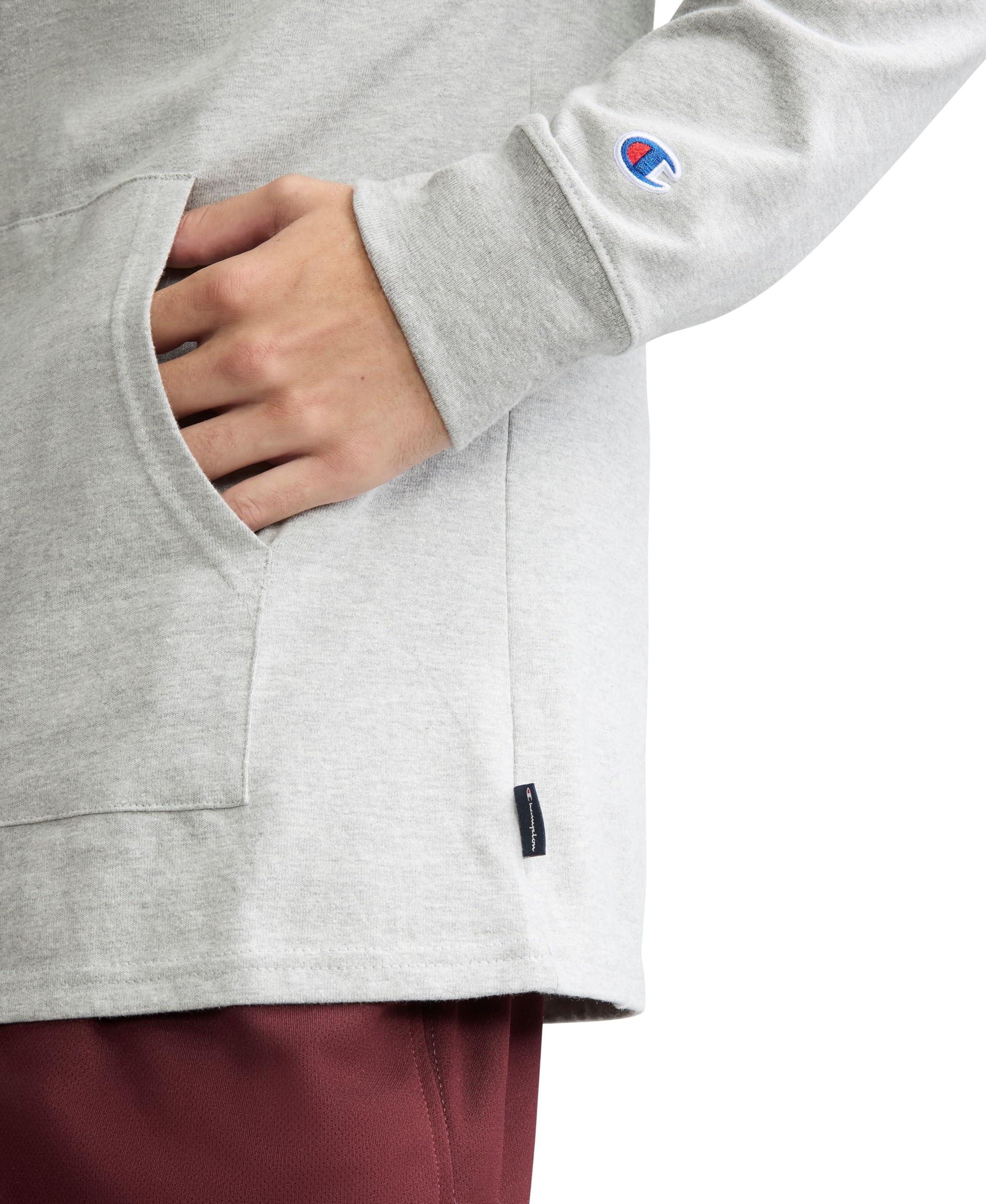 Champion Men's Long Sleeve T-shirt Hoodie (Retired Colors)