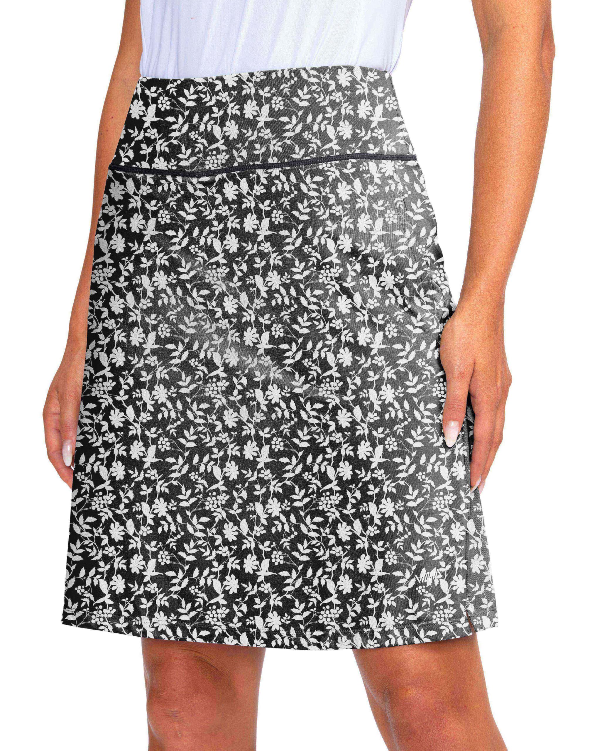 Viodia Women's 20" Knee Length Skorts Skirts UPF50+ Athletic Tennis Golf Skirt for Women Casual Summer Skirts