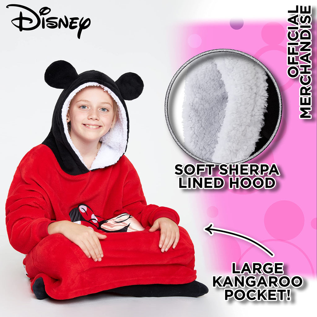 Disney Stitch Blanket Hoodie for Kids Cozy Fleece Wearable Blanket Stitch Gifts