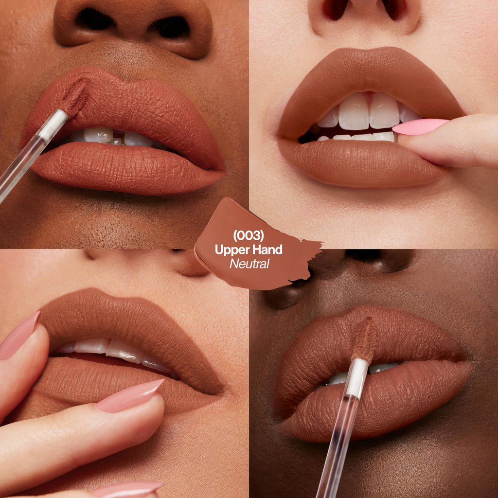 Revlon ColorStay Limitless Matte Liquid Lipstick, Vegan Formula, No-Budge, Longwear Lip Color, Long Lasting, Lightweight/Comfortable, Waterproof, 001 Beauty Sleep, 0.17 fl oz