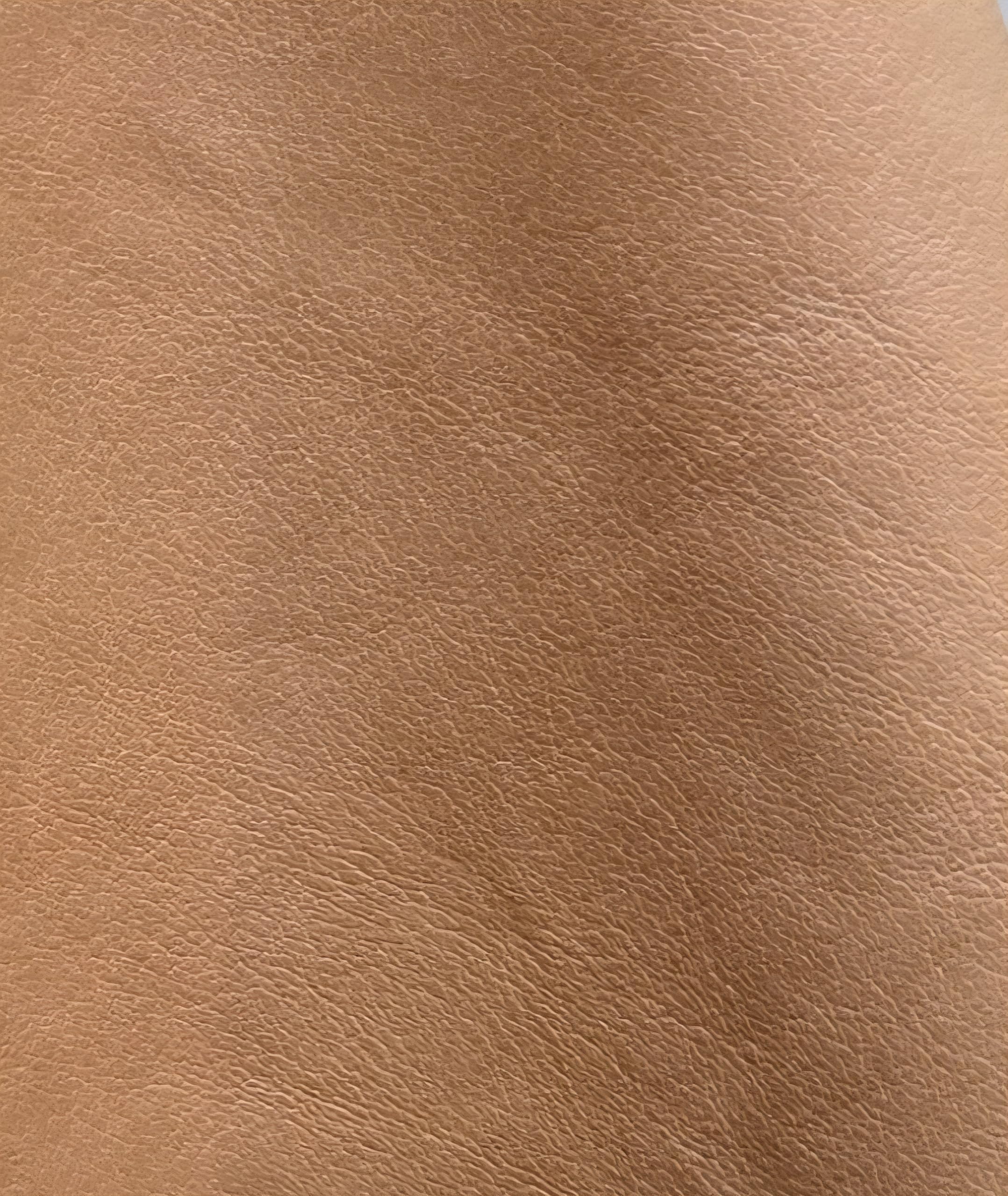 NAT Leathers™ | Acorn Brown Crazy Horse Soft Faux Leather Sheet PU (Peta Approved Vegan) | by The Yard Synthetic Pleather 0.9 mm Thick | 1 Yard (36 x 54 inch) Smooth Upholstery | Acorn, 1 Yard