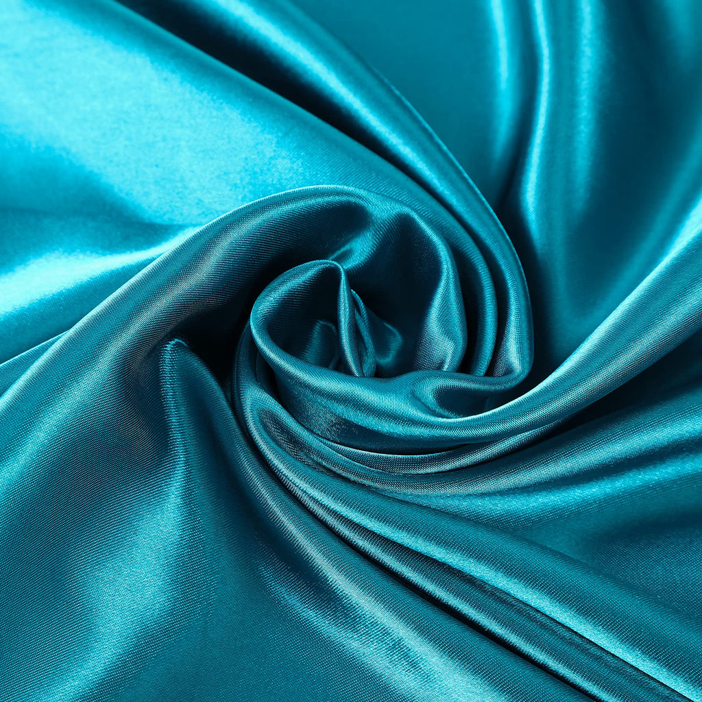 AWAYTR 35” Large Satin Square Head Scarf - 2Pcs Silk Like Floral Head Scarves Square Satin Hair Scarf Bandanas for Women
