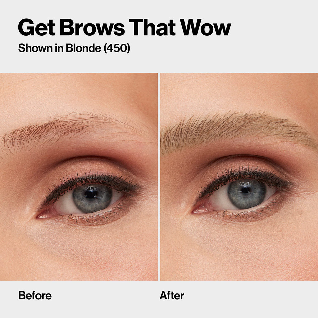 Revlon ColorStay Micro Eyebrow Pencil with Built In Spoolie Brush, Infused with Argan and Marula Oil, Waterproof, Smudgeproof, 451 Ash Blonde, 0.003 oz