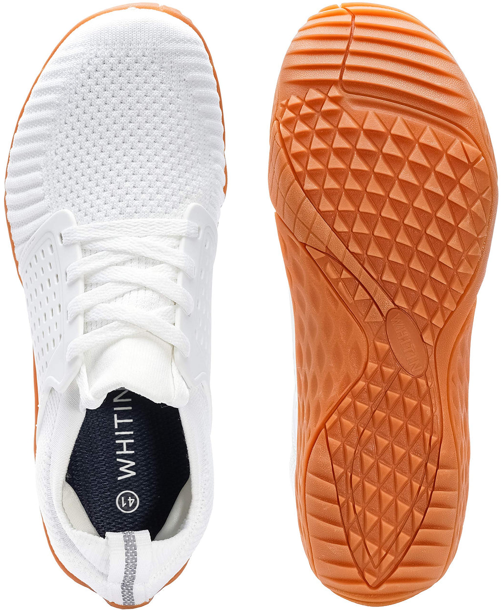 WHITIN Men's Barefoot Running Shoes | Minimalist Cross-Trainer | Zero Drop Sole