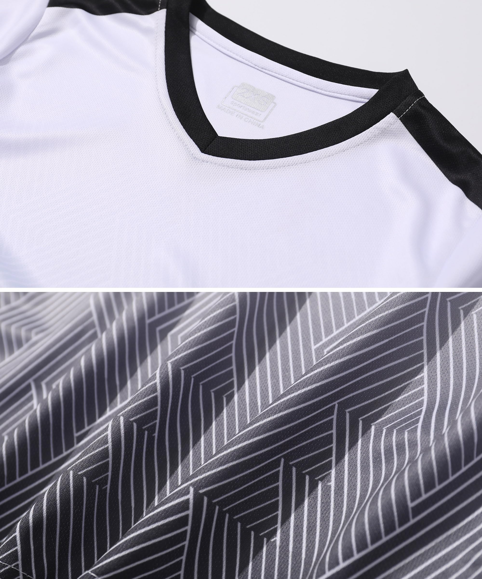 M2C Boys 2-Pack Jersey Soccer Knit Set Sport Team Uniform Shirt and Shorts