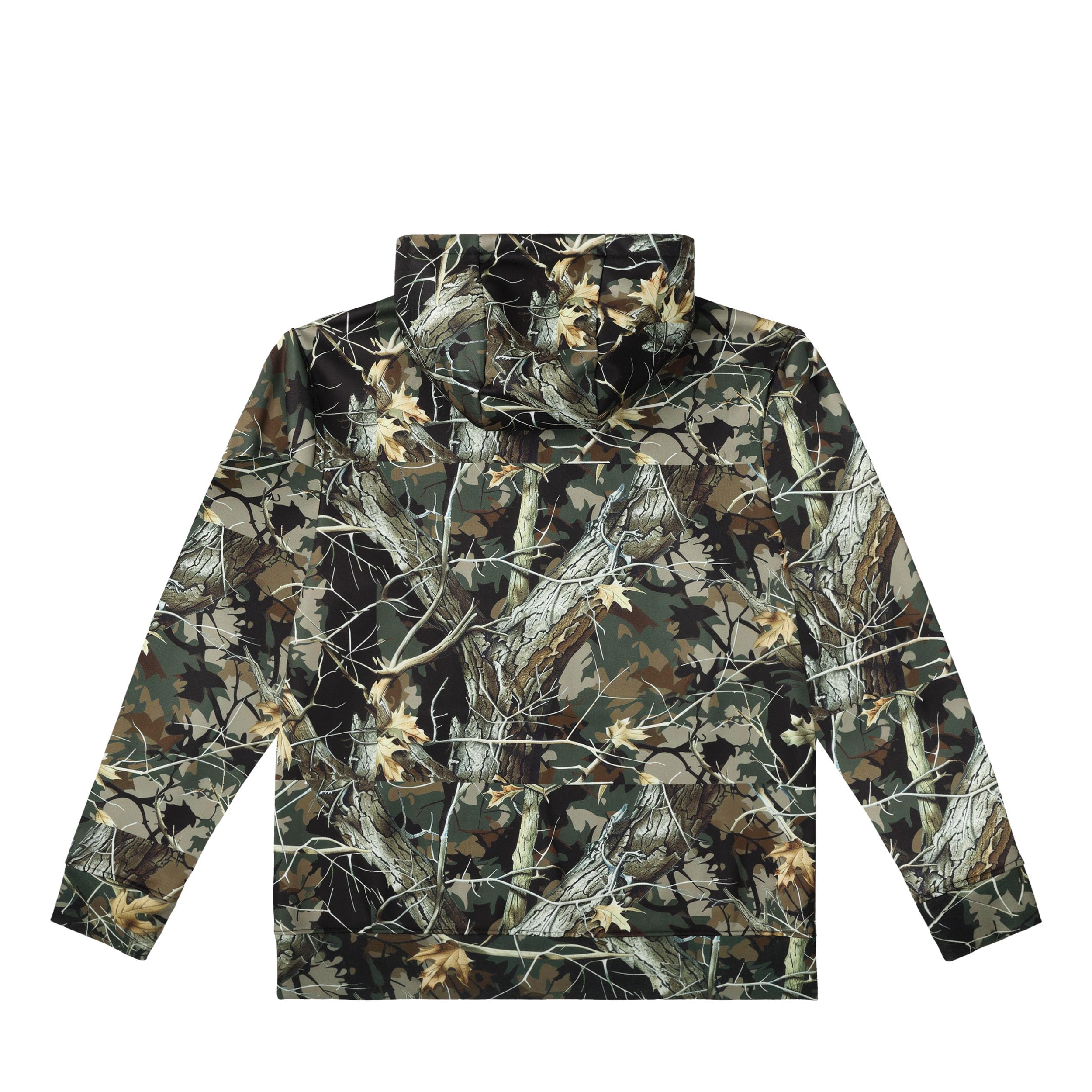FOCO NFL Men's Official Sideline Hunter Camo Primary Logo Performance Pullover Hoodie Sweatshirt