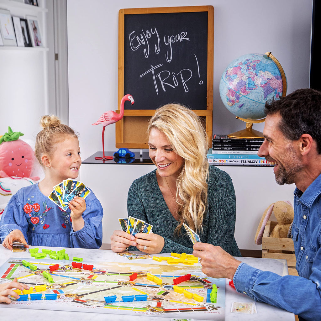 Ticket to Ride First Journey - Kids Train Board Game for Families, Strategy for Children, Board Games for Kids, Family Fun for Children & Families, 2-4 Players Ages 6+, 15-30 Min
