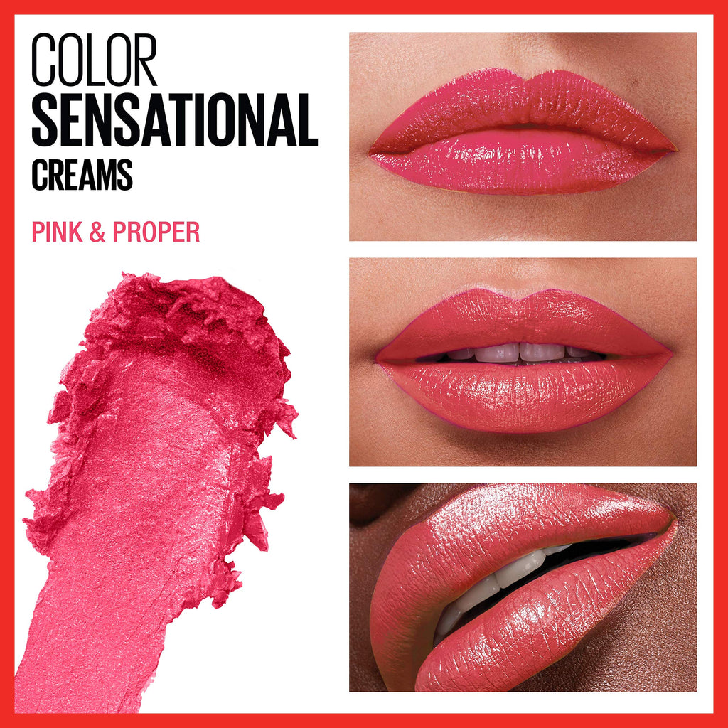 Maybelline New York Color Sensational Rebel Bloom Lipstick, Blushing Bud, 0.15 Ounce